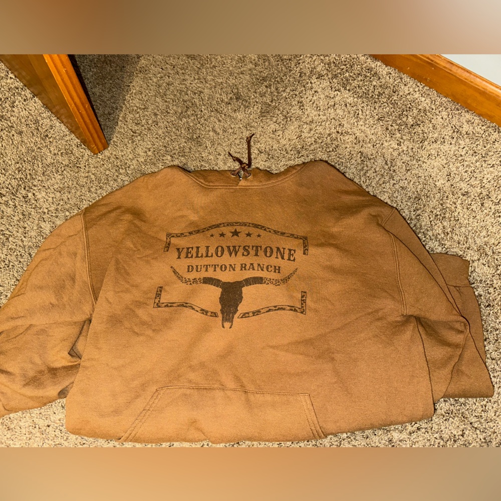 Yellowstone Dutton Ranch Brown Hoodie